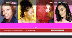 Desktop Screenshot of blackhairlasvegas.com